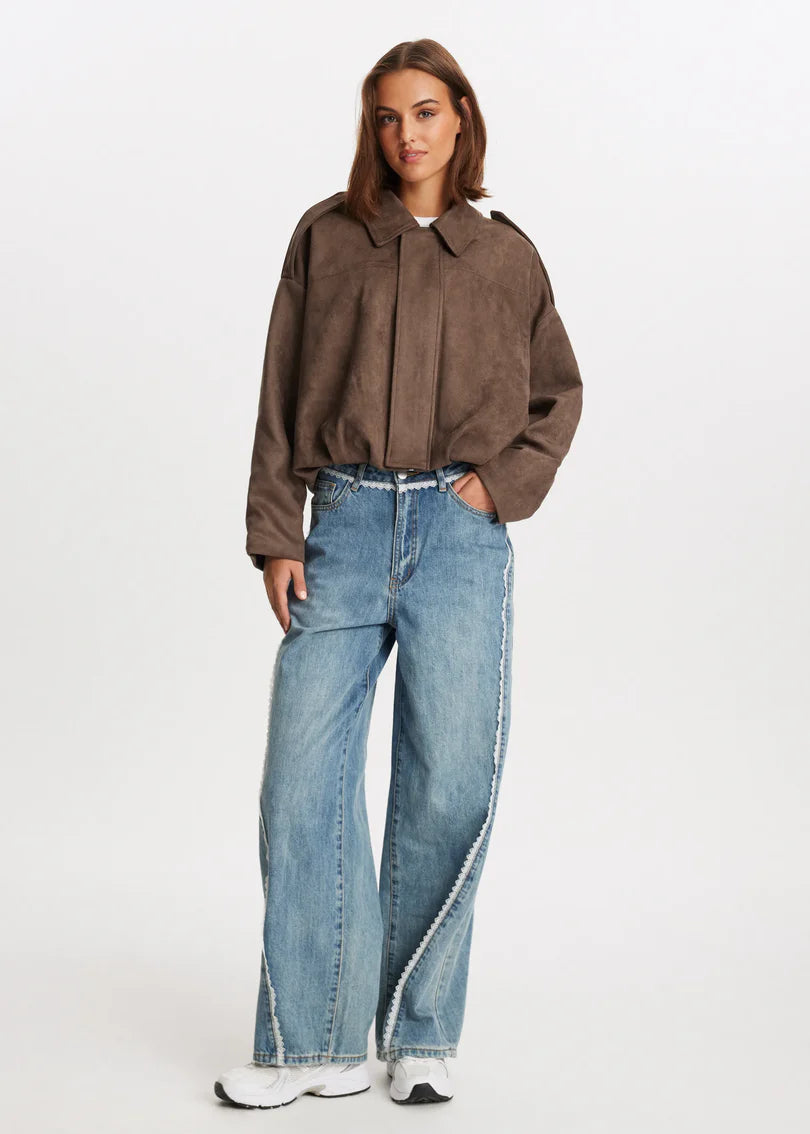 SENNA | Veste en daim