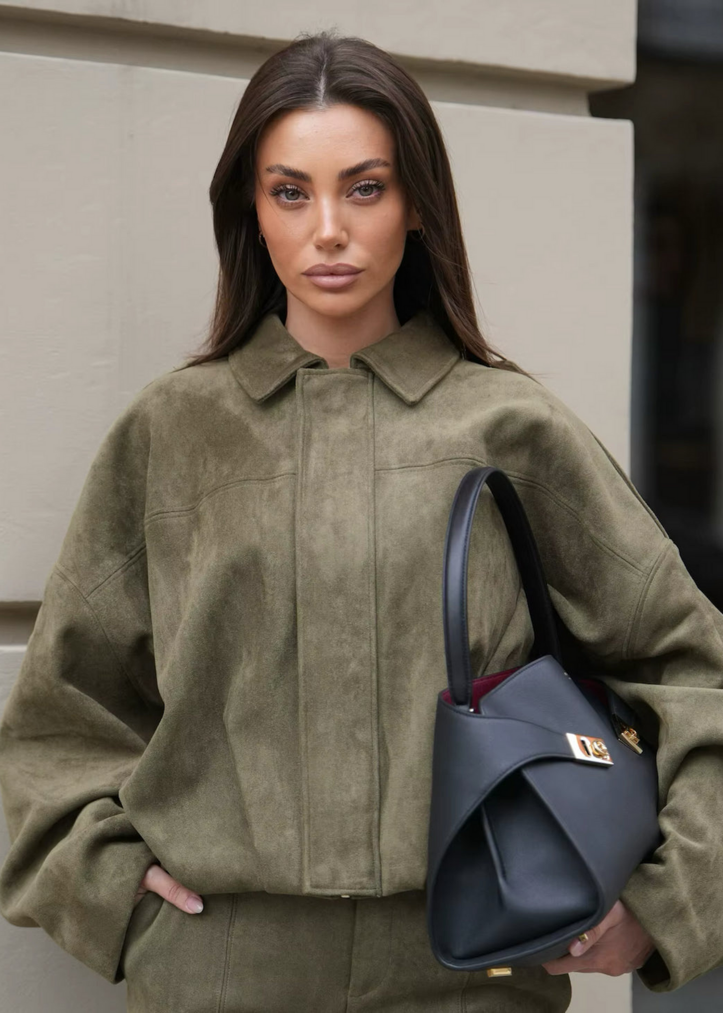 SENNA | Veste en daim