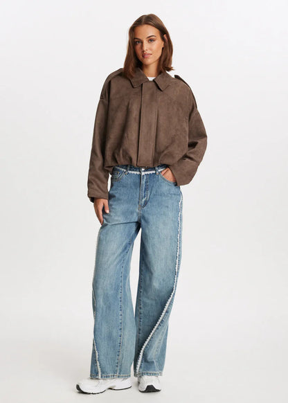 SENNA | Veste en daim